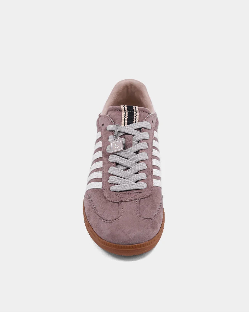 Stephie Suede Sneaker - Taupe