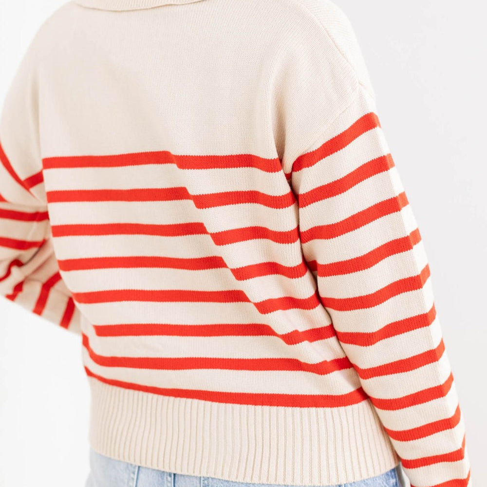 
                      
                        On the Line Sweater
                      
                    